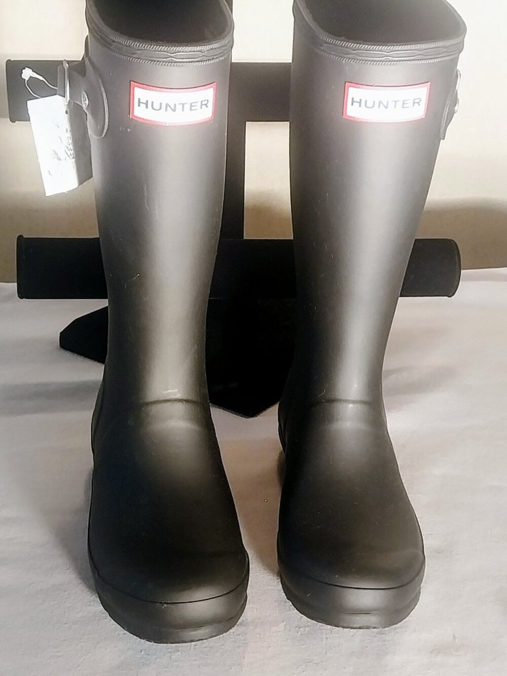 NWT Hunter Kids' Original Tri-Colour Logo Backstrap Rain Boot Size 2b/3g
